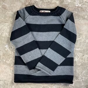 Rad Truck Moving Co 100% Cotton Striped Sweater